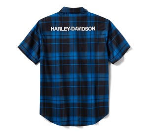 Harley-Davidson Men's Tech Plaid Coolmax Shirt