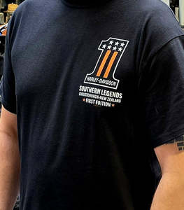 Tees Shirts: Southern Legends Harley-Davidson First Edition Tee