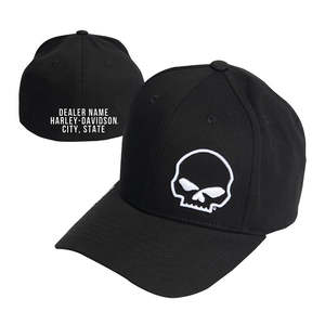 Mens Hats Caps: Harley-Davidson Crooked Dealer Cap