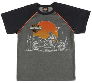 Boys Gear: Harley-Davidson Boys Old School Bike Tee