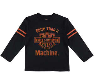 Boys Gear: Harley-Davidson Boys Distressed B&S L/S Tee