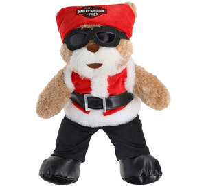 Boys Gear: Harley-Davidson Santa Plush Huggy Bear