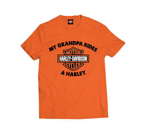 Boys Gear: Harley-Davidson Boys My Grandpa Rides Tee