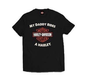 Boys Gear: Harley-Davidson My Daddy Rides Boys Tee