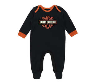 Boys Gear: Harley-Davidson Boys Footed Coverall