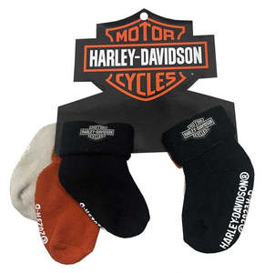Harley-Davidson Boys 3 Pack Socks