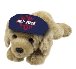 Boys Gear: Harley-Davidson Kids Plush Freedom The Retriever