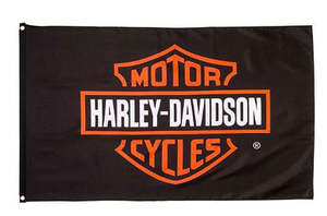 Harley-Davidson Bar & Shield Large Flag