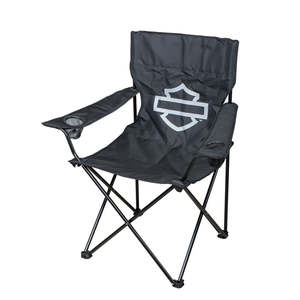 Harley-Davidson Open Bar & Shield Folding Chair