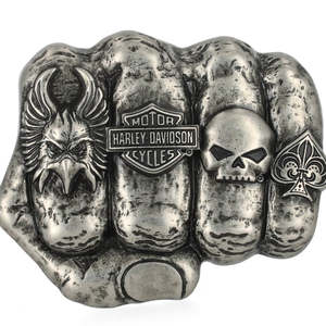 Belts Buckles: Harley-Davidson Fist Buckle
