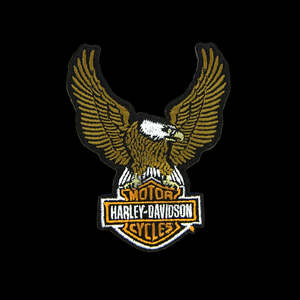 Pins Patches: Harley-Davidson Bar & Shield Eagle Patch