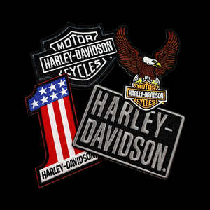 Pins Patches: Harley-Davidson Emblems Pack