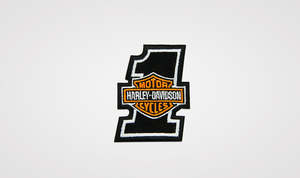 Pins Patches: Harley-Davidson #1 Bar & Shield Patch