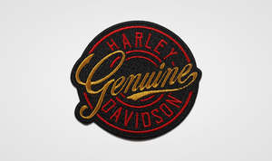 Harley-Davidson Genuine Round Patch
