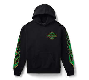 Sweatshirts Hoodies: Harley-Davidson Skully McGee Hoodie Black