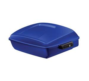 Chopped Tour-Pak Luggage - Aurora Blue Denim