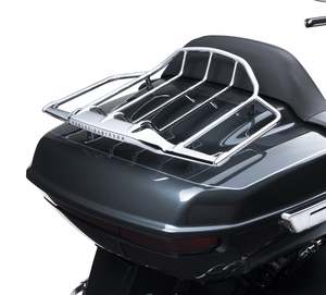 Bags Luggage Racks: Airwing Grand Tour-Pak Chrome Luggage Rack