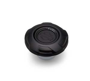 Custom Accessories Trims: Redline Fuel Cap - Black