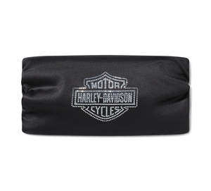 Womens Hats Beanies: "HEADBAND-KNIT,BLACK"