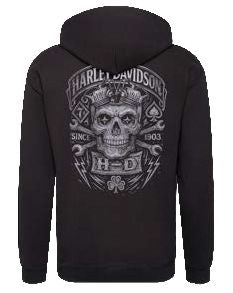 Harley-Davidson Inscribe Men's Dealer Zip Front Hoodie