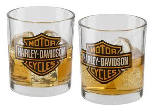 Harley Drinkware: Bar & Shield Double Old Fashion Dof Set
