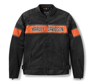 Mens Jackets Vests: Trenton Textile Harley-Davidson Jacket