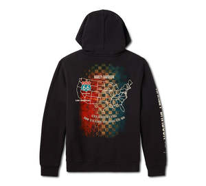 Harley-Davidson Route 66 Anniversary Full Zip Hoodie