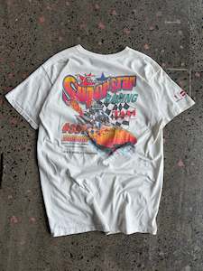 y2k Car Racing Graphic T-shirt - L