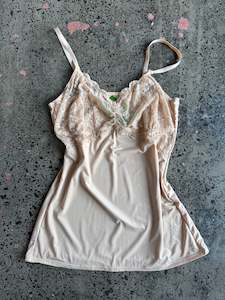 Peachy Silky, Lacey Cami - XL