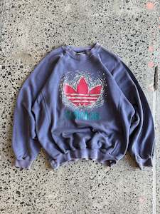2000's Adidas Logo Crewneck - L