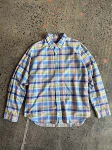 Checkered Ralph Lauren Polo Button Up Shirt - 2XL