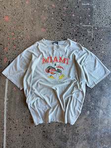 2xl: 90's Miami 'Americana' University t-shirt - 2XL