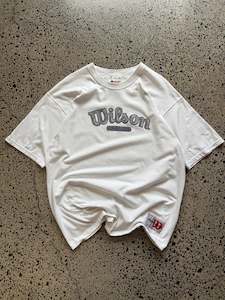 Y2K Wilson Tee – XL (Made in USA, 2000s Vintage)