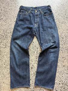 Jeans: Japanese Denim Jeans - 36W x 32L