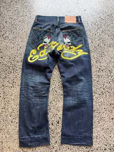 Jeans: 2009 Ed Hardy Joey Spider Jeans - 30W x 28L