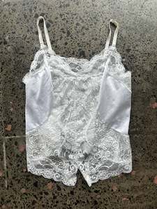 White Lacey Cami - S