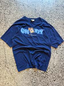 Disney Tee: Y2K Disney 'Grumpy' Graphic T-Shirt - L