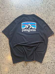 Patagonia Mountain Graphic T-Shirt - Large
