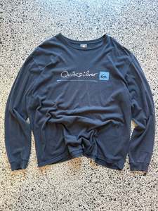 Y2K Quiksilver Long-Sleeve - 2XL