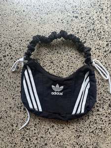 Black Adidas Rework Shoulder Bag