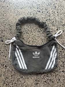 Light Black Adidas Rework Shoulder Bag