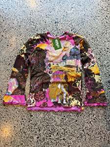 Womens Wear: Fairycore Long-Sleeve Top - S