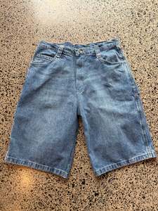 Wrangler Mid Blue Denim Jorts - 30W