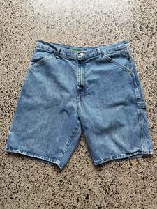 Jorts: Wrangler Original Denim Jorts - 34W