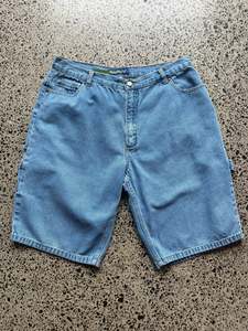 Light-wash Denim Jorts - 30W