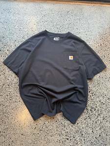 Black Carhartt Pocket Tee - L
