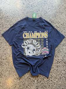 1992 CowBoys NFL World Champs Tee - XL