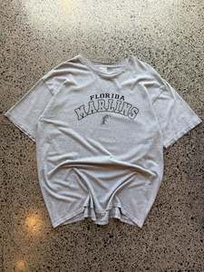 2xl: 2004 Florida Marlins Baseball Tee - 2XL