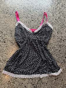 Womens Wear: Polka Dot Fairy Top - S/M