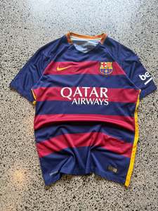 2015/16 Barcelona Player Issue Football Jersey - L